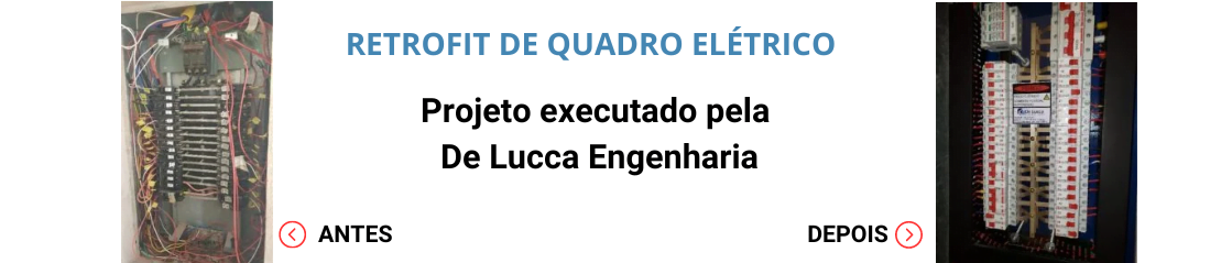retrofit de quadros elétricos